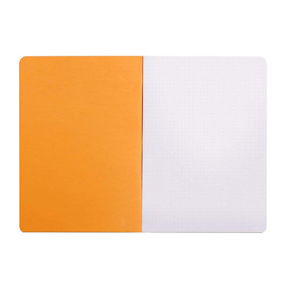 RHODIA Classic Stapled A4 210x297mm Dot Orange