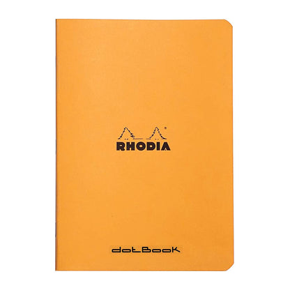 RHODIA Classic Stapled A5 148x210mm Dot Orange