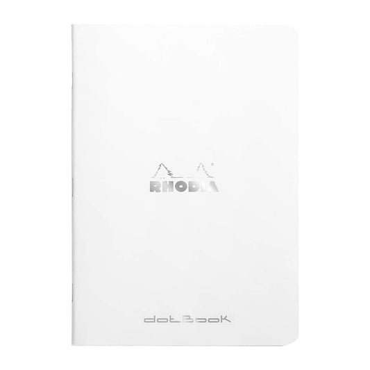 RHODIA Classic Stapled A5 148x210mm Dot White