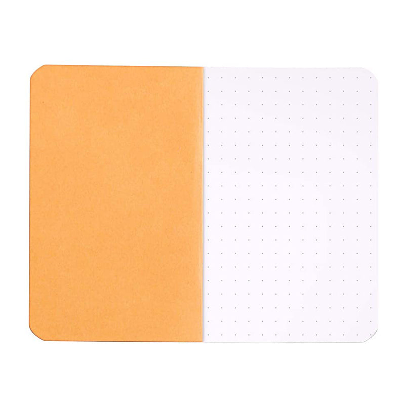 RHODIA Classic Stapled A7 75x120mm Dot Orange