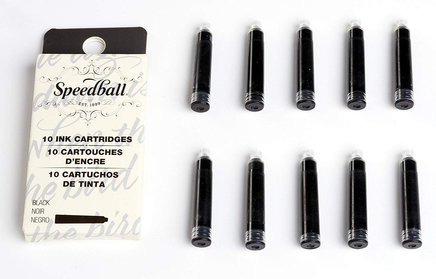 SPEEDBALL FP Ink Cartridges 10s Black Default Title