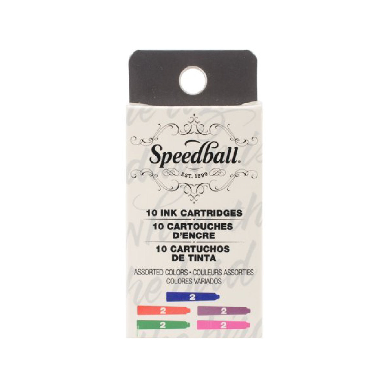 SPEEDBALL FP Ink Cartridges 10s Assorted Colours Default Title