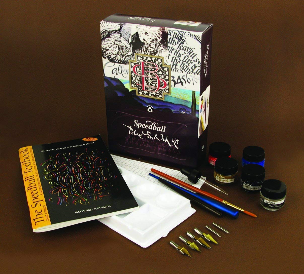 SPEEDBALL Deluxe Pen & Ink Kit Default Title