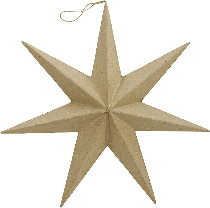 DECOPATCH Objects:Christmas-Star to Hang 30cm