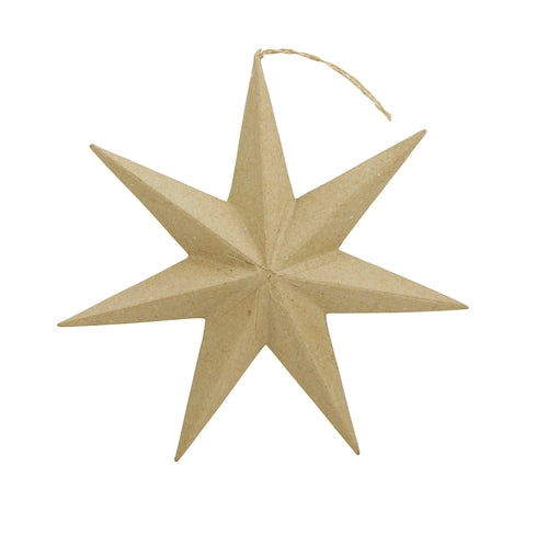 DECOPATCH Objects:Christmas-Star to Hang 20cm