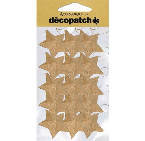 DECOPATCH Objects:Christmas-Set of 15 Stars