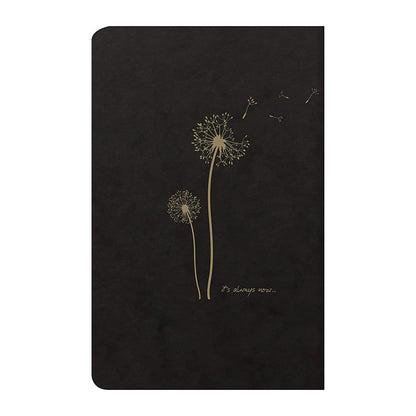 CLAIREFONTAINE Flying Spirit Notebook 11x17cm Lined 48s Black