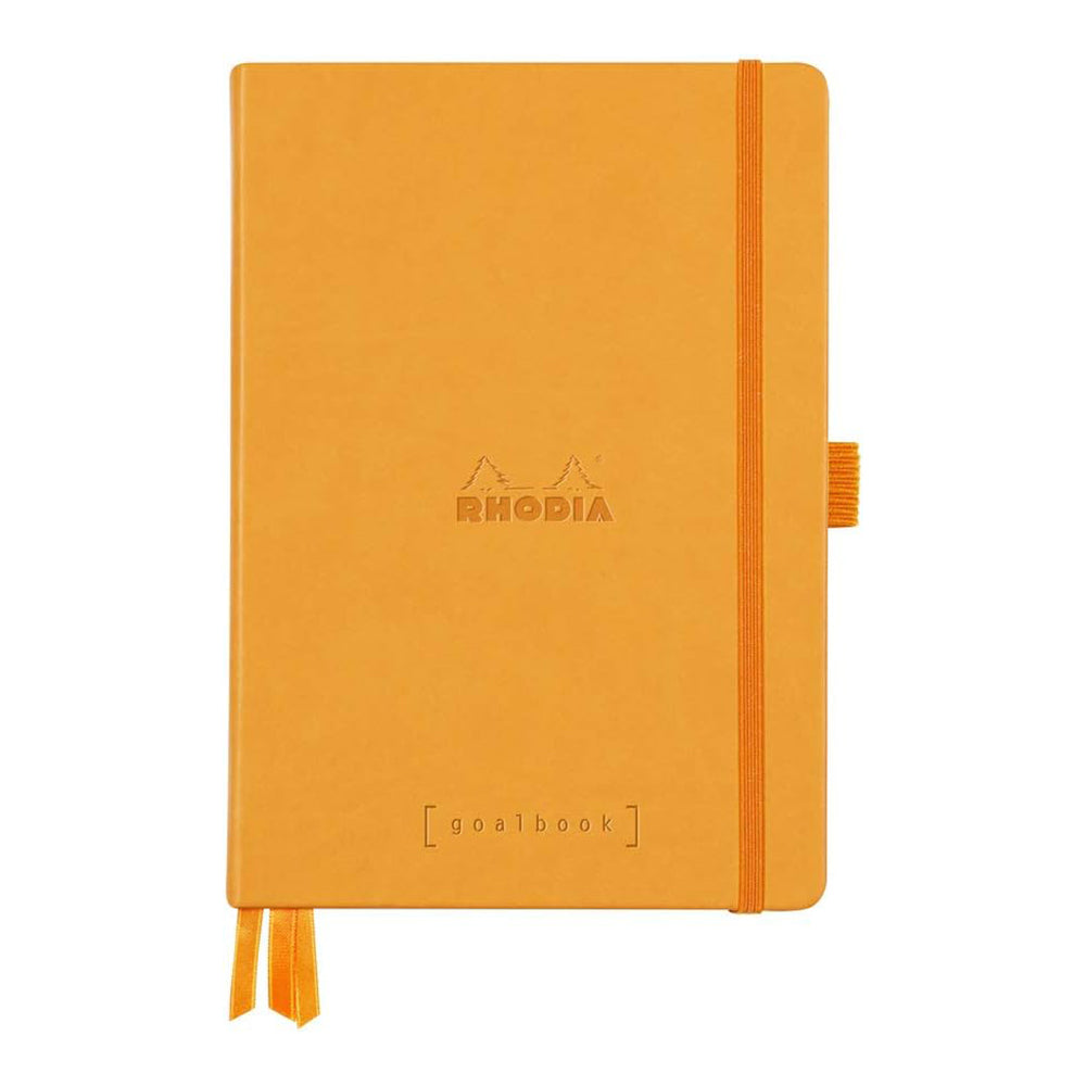 RHODIArama GoalBook Hardcover A5 Dot Orange