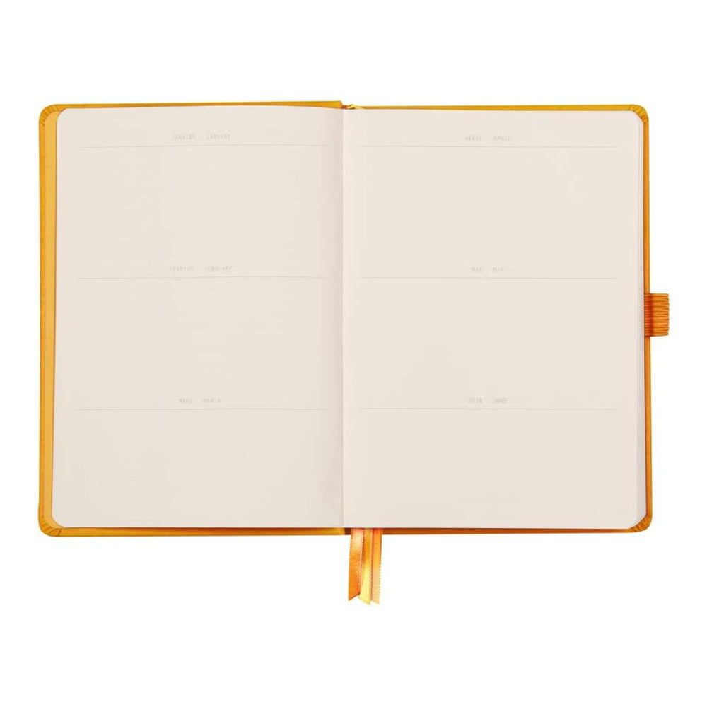 RHODIArama GoalBook Hardcover A5 Dot Orange