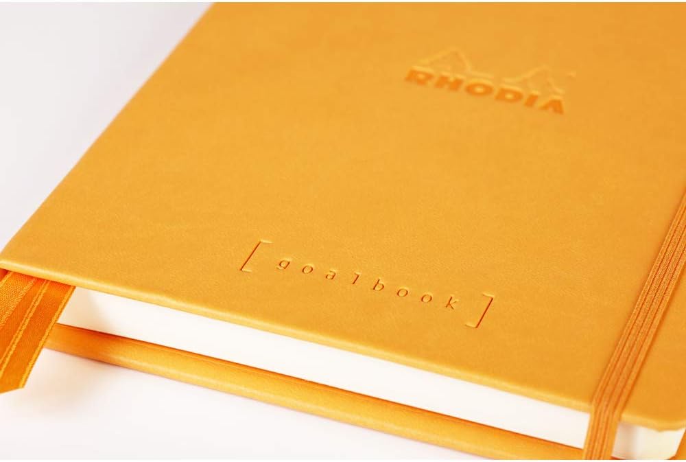 RHODIArama GoalBook Hardcover A5 Dot Orange