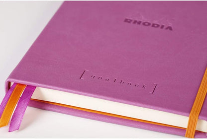 RHODIArama GoalBook Hardcover A5 Dot Lilac