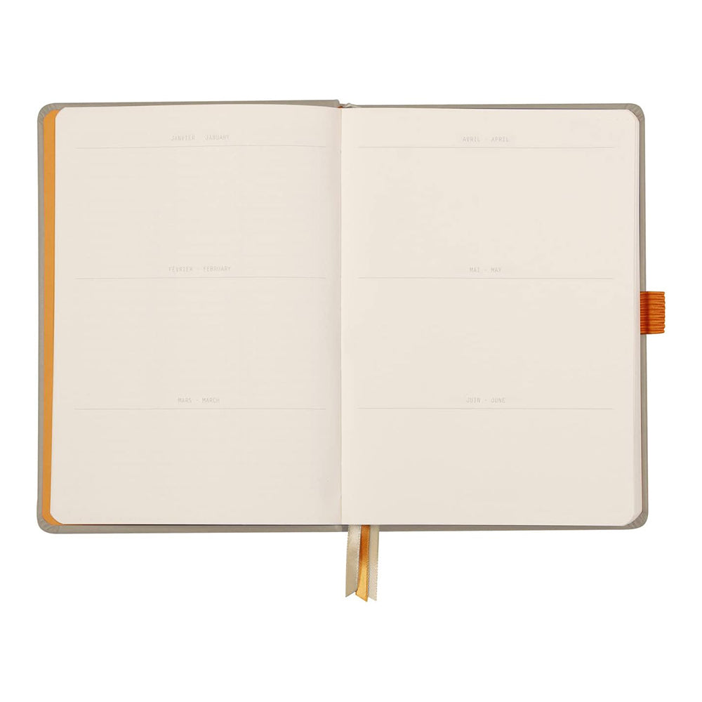 RHODIArama GoalBook Hardcover A5 Dot Beige