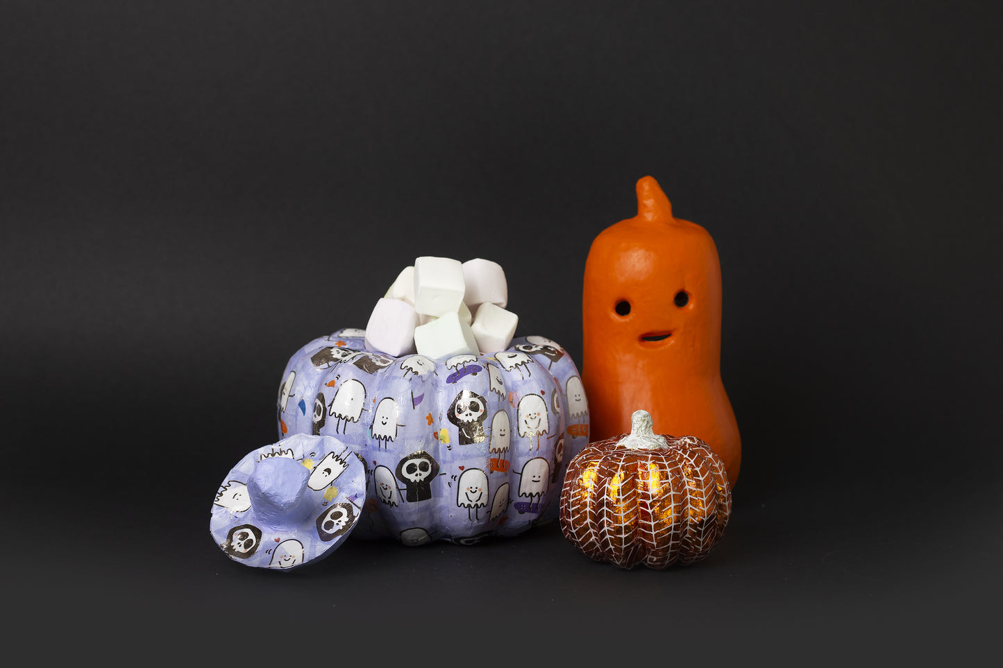 DECOPATCH Objects:Halloween Pumpkin Box-Large