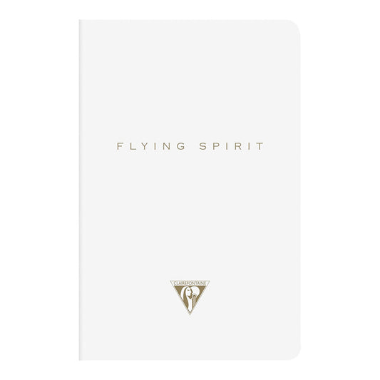 CLAIREFONTAINE Flying Spirit Notebook 9x14cm Lined 48s White