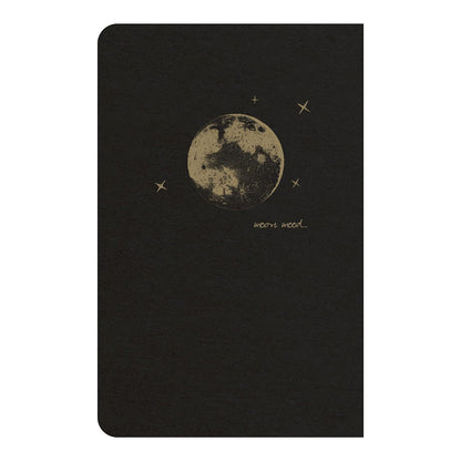 CLAIREFONTAINE Flying Spirit Notebook 9x14cm Lined 48s Black