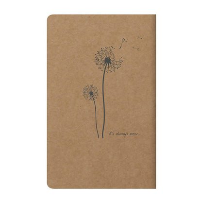 CLAIREFONTAINE Flying Spirit Notebook 11x17cm Lined 48s Kraft