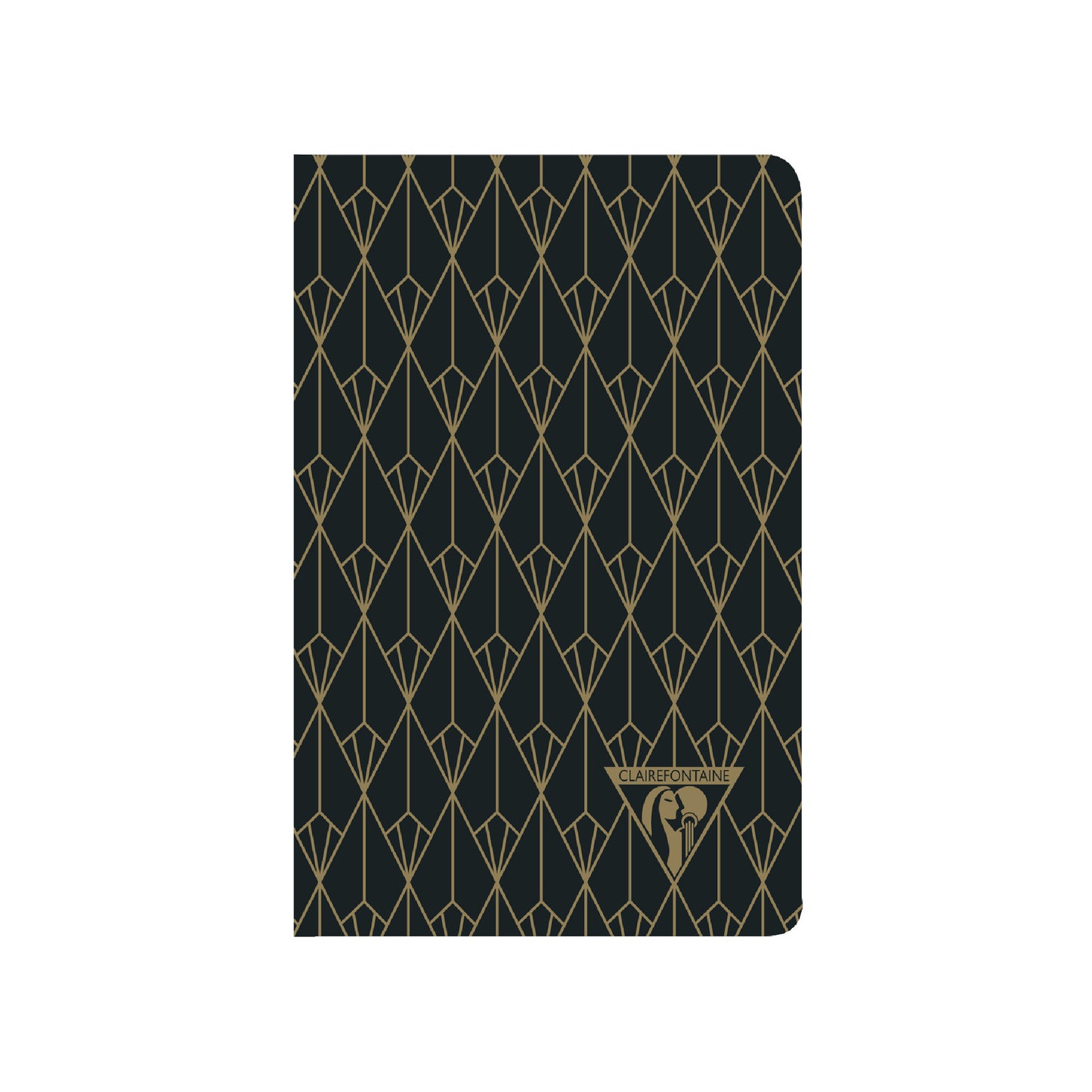 CLAIREFONTAINE Neo Deco 9x14cm Lined 48s Ebony Black