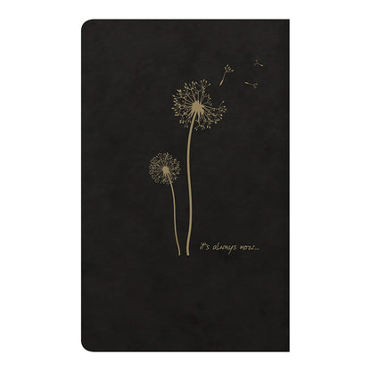 CLAIREFONTAINE Flying Spirit Notebook 7.5x12cm Lined 24s Black