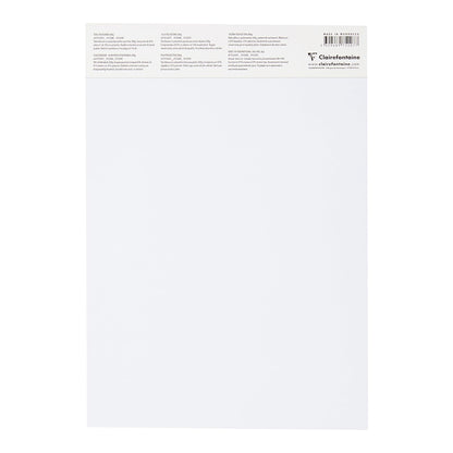 CLAIREFONTAINE Canvas Pad A4 200g 10s Cosmos White