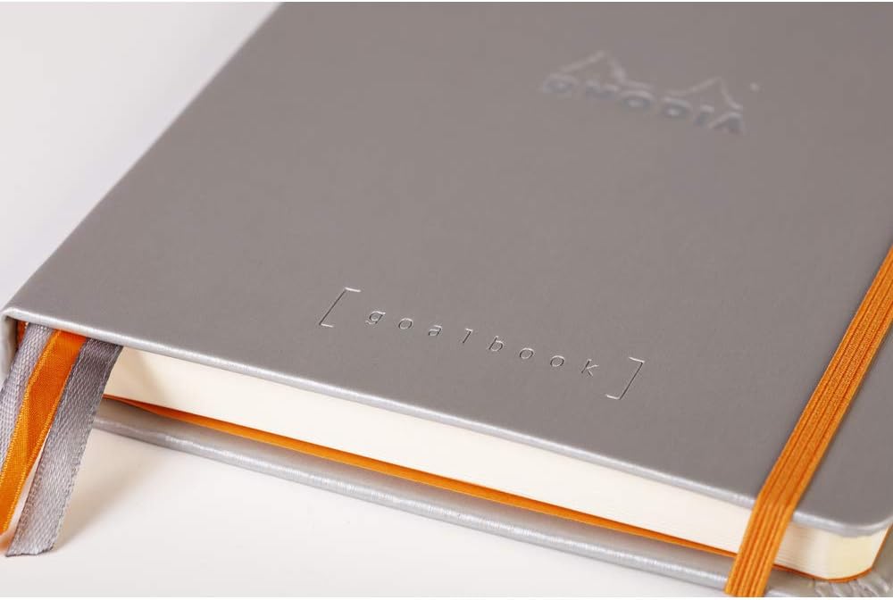 RHODIArama GoalBook Hardcover A5 Dot Silver