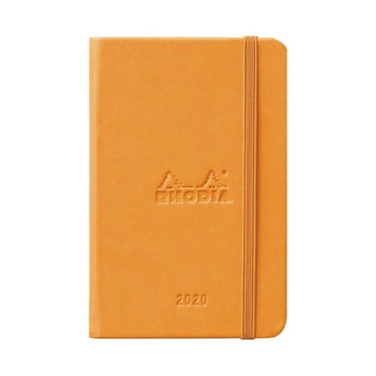 RHODIA Webplanner 2020 A6 9x14cm Orange