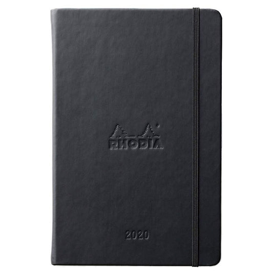 RHODIA Webplanner 2020 A5 14x21cm Black