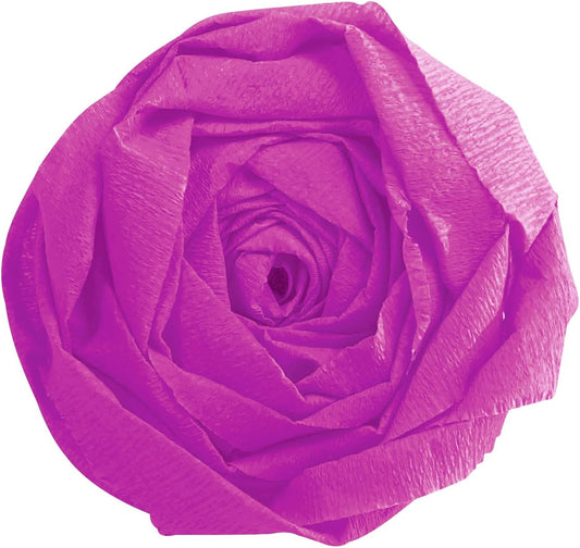 CLAIREFONTAINE Crepe Paper Roll 75% 2.5x0.5M Cyclamen