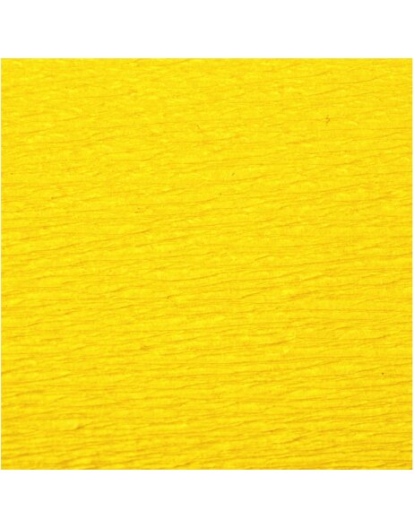 CLAIREFONTAINE Crepe Paper Roll 75% 2.5x0.5M Lemon Yellow