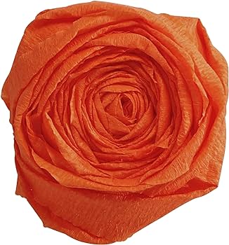 CLAIREFONTAINE Crepe Paper Roll 75% 2.5x0.5M Orange