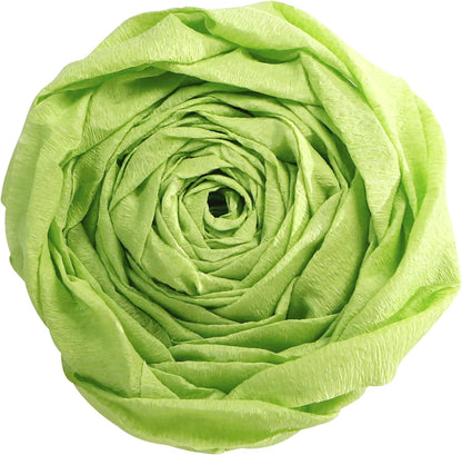 CLAIREFONTAINE Crepe Paper Roll 75% 2.5x0.5M Apple Green