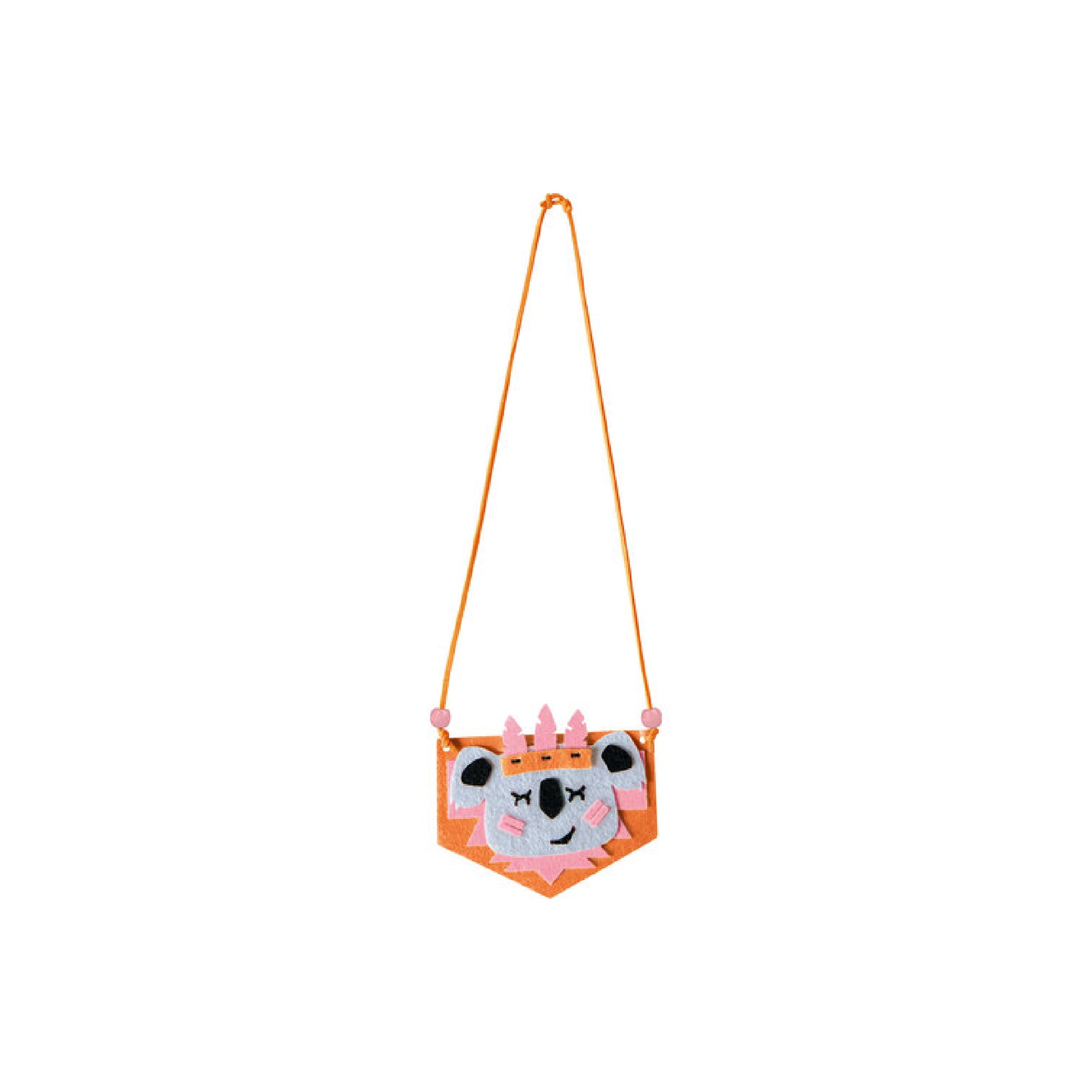 AVENUE MANDARINE DIY Box Felt Necklace 1239384