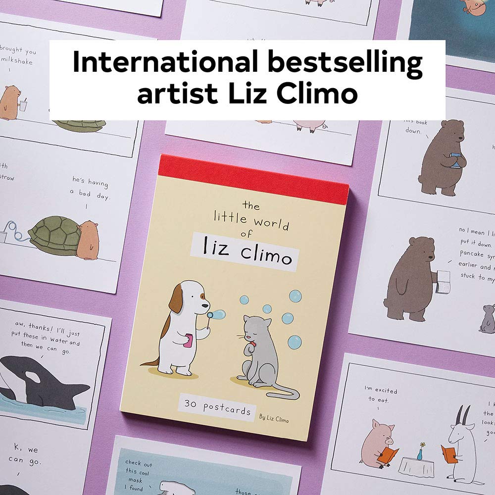 The Little World of Liz Climo Postcard Book Default Title