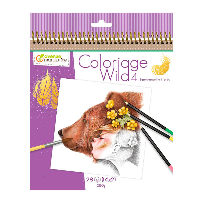 AVENUE MANDARINE Coloriage Wild 4 1242091