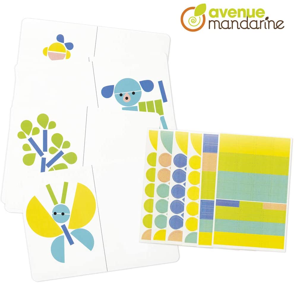 AVENUE MANDARINE Creative Box Educativ' Stickers Copy and Paste Default Title