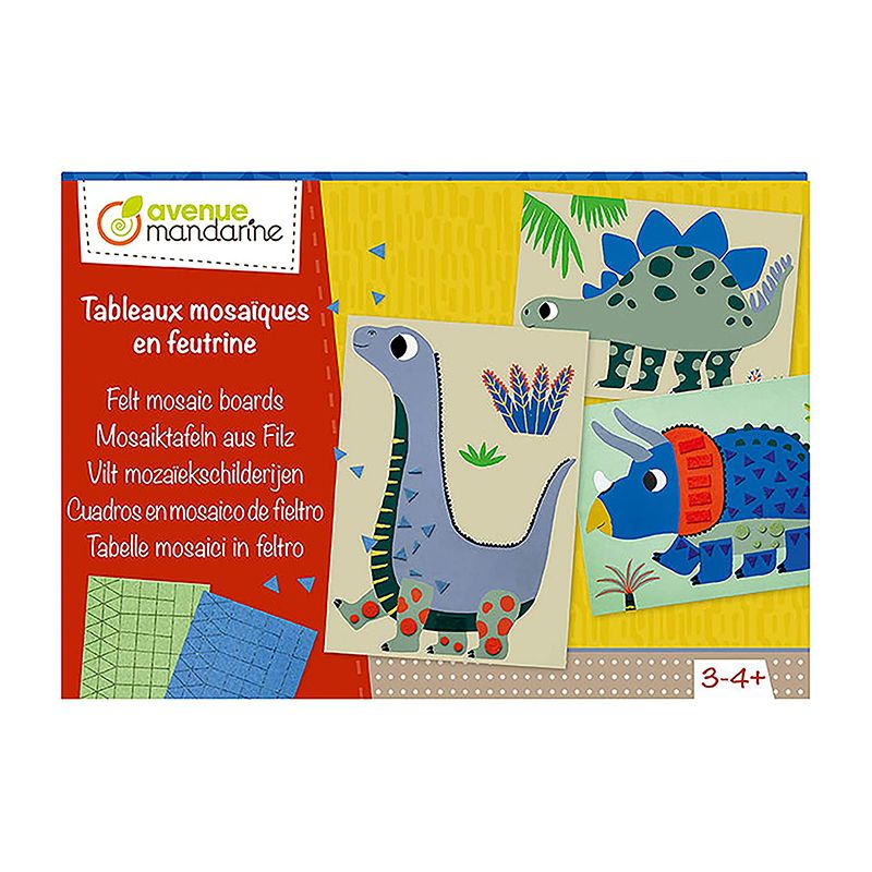 AVENUE MANDARINE Creative Box Felt Mosaic Boards 1206720