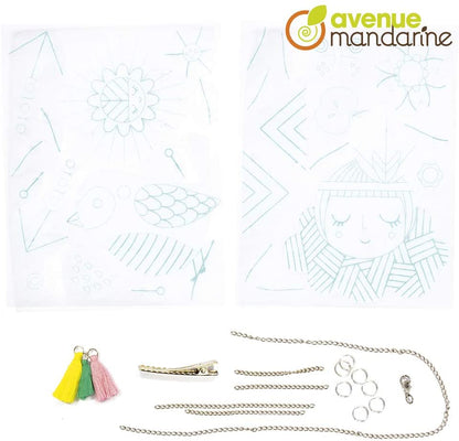 AVENUE MANDARINE Creative Box Magic Plastic Jewellery 1206724