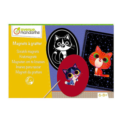 AVENUE MANDARINE Creative Box Scratch Magnets 1206733