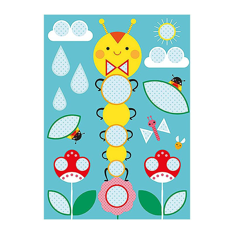 AVENUE MANDARINE Creative Box Sticker Boards Caterpillars 1206736