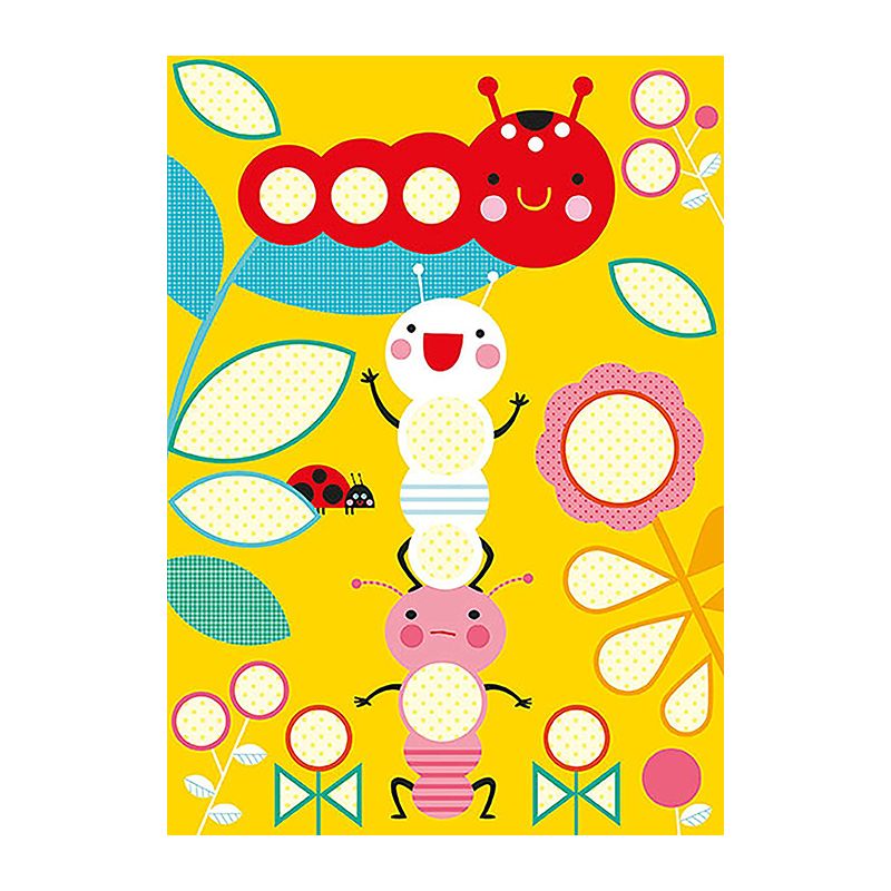 AVENUE MANDARINE Creative Box Sticker Boards Caterpillars 1206736