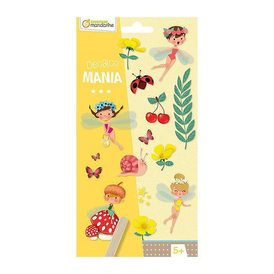 AVENUE MANDARINE Decalco Mania Fairies 1206747