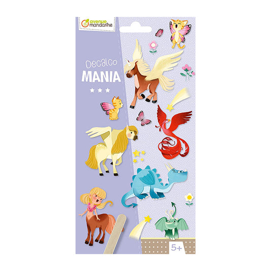 AVENUE MANDARINE Decalco Mania Fantastic Animals 1206748