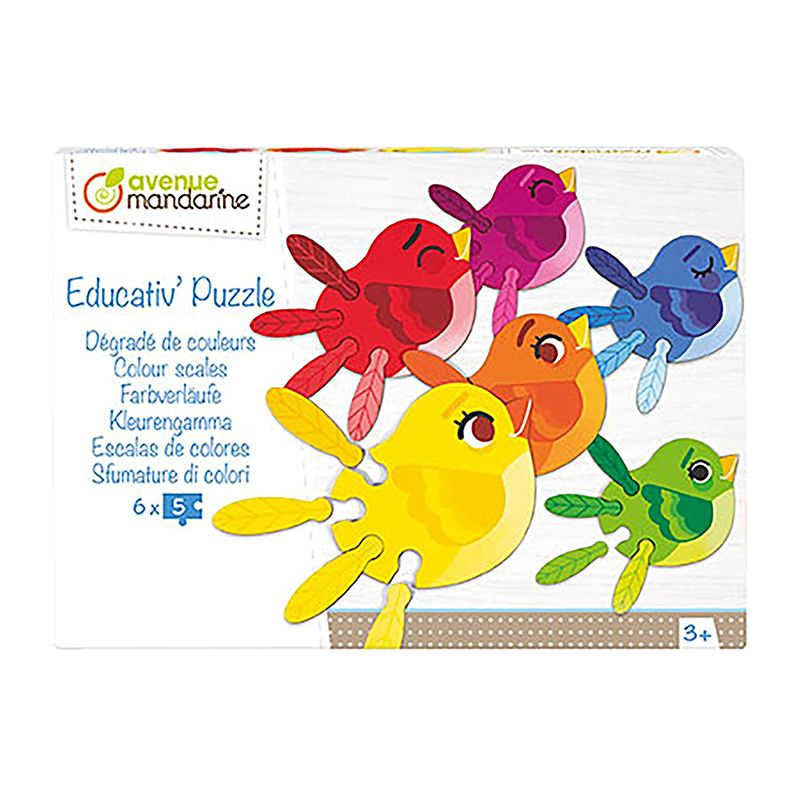 AVENUE MANDARINE Educativ' Puzzle Colour Scales 1206755