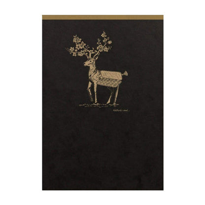 CLAIREFONTAINE Flying Spirit Notepad Clothbound A6 Lined Black