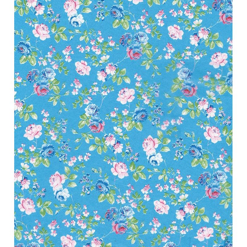 DECOPATCH Paper:Blue 566 English Flowers