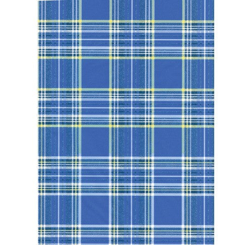 DECOPATCH Paper:Blue 602 Checkered