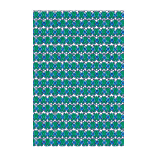 DECOPATCH Paper:Green 769 Mosaic-Blue Green