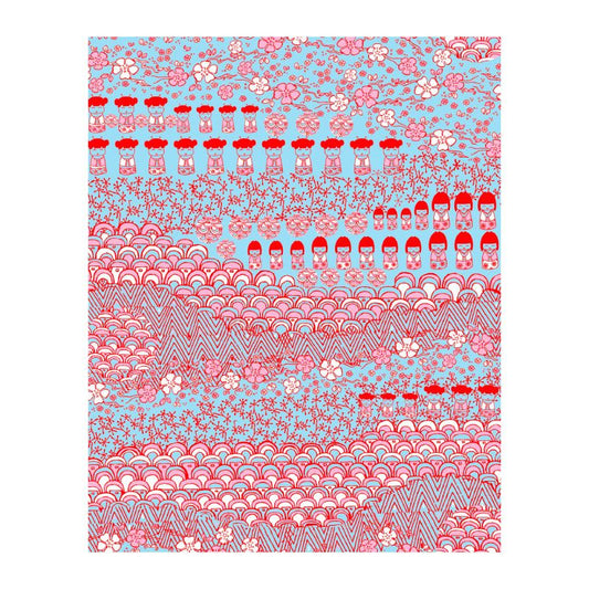 DECOPATCH Paper:Red 615 Japanese Park