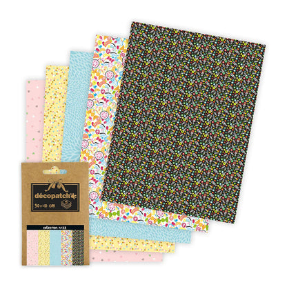 DECOPATCH Papers:Deco Pocket 5s 30x40cm No.22