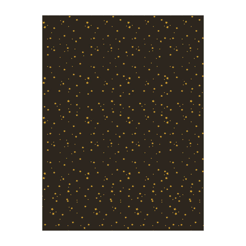 DECOPATCH Paper-Texture:Black & White 778 Gold Stars