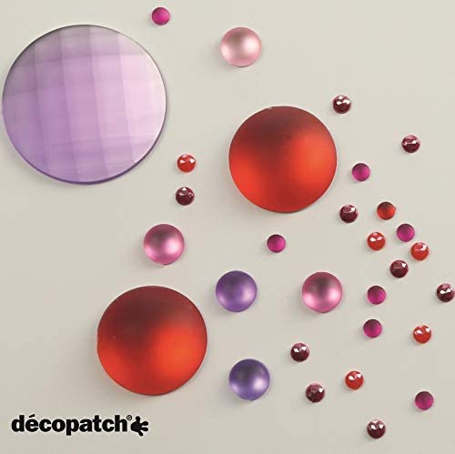 DECOPATCH:Accessories Cabochons 1cm Flashy 24s